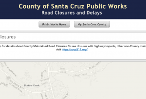 Road Closure and Inciden Map